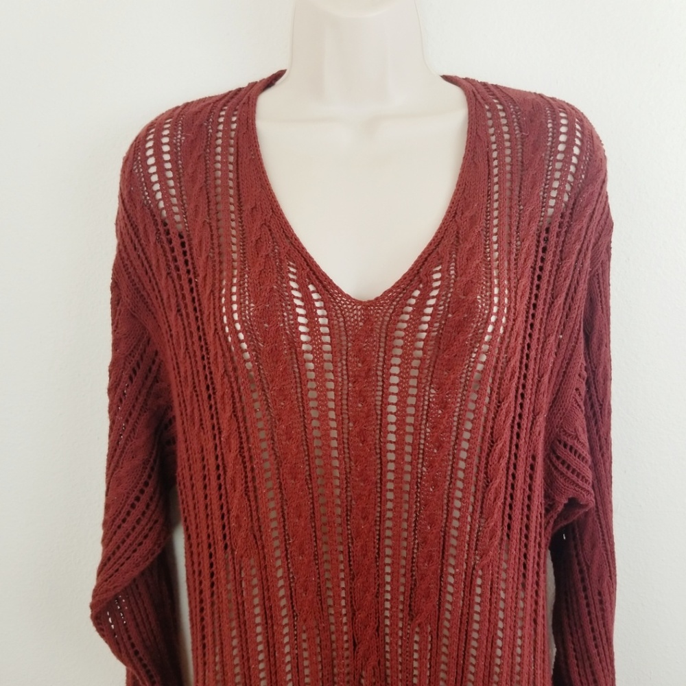 Emanuel Ungaro Liberte Open Weave Sweater - Picture 4 of 7
